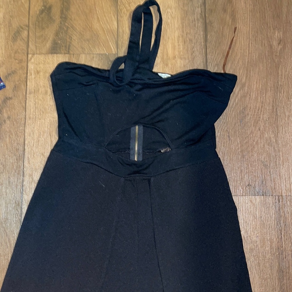 Black Cut Out Jumpsuit